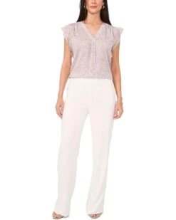 Vince Camuto V Neck Ruffle Sleeve Blouse | Shirts & Tops -Shoe Trend Shop 6103efqWAXL. AC SR736920