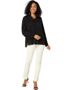 Vince Camuto Pleated Raglan Mock Neck Blouse | Shirts & Tops -Shoe Trend Shop 6181 qFoL. AC SR736920