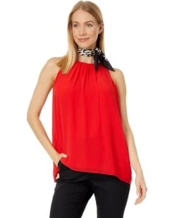 Vince Camuto Sleeveless Chiffon Shell | Shirts & Tops