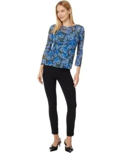 Vince Camuto Crew Neck Long Sleeve Blouse | Shirts & Tops -Shoe Trend Shop 61IJ6h4mYL. AC SR736920
