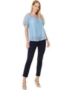 Vince Camuto Shirred V Neck Blouse W Short Puff Slvs | Shirts & Tops 9 Vince Camuto Shirred V Neck Blouse W Short Puff Slvs | Shirts & Tops -Shoe Trend Shop 61KCqqU0h0L. AC SR736920