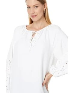 Vince Camuto Raglan Slv Split Neck Blouse W Embroidery | Shirts & Tops 8 Vince Camuto Raglan Slv Split Neck Blouse W Embroidery | Shirts & Tops -Shoe Trend Shop 61cgCzWjhnL. AC SR736920