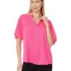 Vince Camuto 1/4 Puff Sleeve Blouse | Shirts & Tops