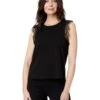 Vince Camuto Sleeveless Blouse with Trim | Shirts & Tops -Shoe Trend Shop 61w5sarW3JL. AC SR736920