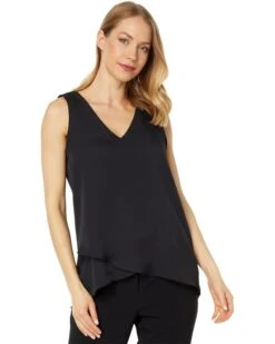 Vince Camuto Sleeveless V-Neck Overlap Blouse | Shirts & Tops -Shoe Trend Shop 61yjFhn4UlL. AC SR736920