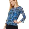 Vince Camuto Crew Neck Long Sleeve Blouse | Shirts & Tops -Shoe Trend Shop 71ALyzuiTL. AC SR736920