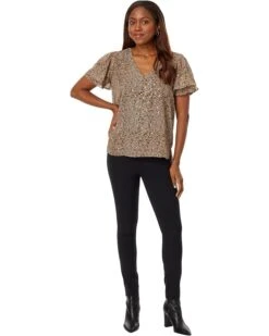 Vince Camuto V-Neck Tulip Sleeve Blouse | Shirts & Tops -Shoe Trend Shop 71Lz5FCJZzL. AC SR736920