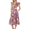 Vince Camuto Floral Smocked Waist Midi | Dresses -Shoe Trend Shop 71Q8BjZT6DL. AC SR736920