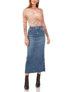 Vince Camuto Long Sleeve Top with Shireed Sleeves | Shirts & Tops -Shoe Trend Shop 71Vh5XF4CBL. AC SR736920