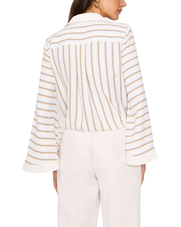 Vince Camuto Tie Front Button Up Collared Blouse | Shirts & Tops 4 Vince Camuto Tie Front Button Up Collared Blouse | Shirts & Tops - Image 2