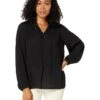 Vince Camuto Pleated Raglan Mock Neck Blouse | Shirts & Tops -Shoe Trend Shop 71knynL7w1L. AC SR736920