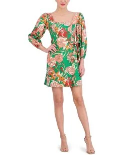 Vince Camuto Printed Linen A-Line Dress | Dresses -Shoe Trend Shop 71l8S0UYLL. AC SR736920