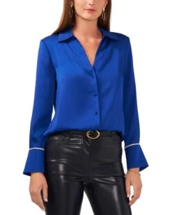 Vince Camuto Collard Long Sleeve Blouse | Shirts & Tops