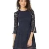Vince Camuto Lace Pinch Pleat Fit-and-Flare Dress | Dresses -Shoe Trend Shop 816MFgMDAfL. AC SR736920