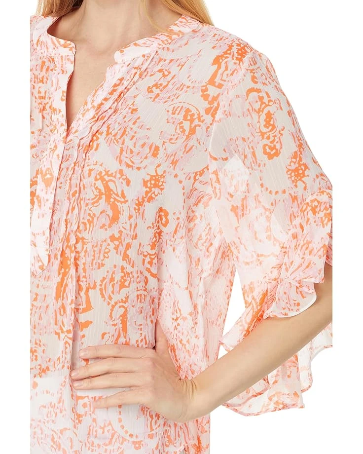 Vince Camuto Pintuck Flutter Sleeve Henley Blouse | Shirts & Tops 5 Vince Camuto Pintuck Flutter Sleeve Henley Blouse | Shirts & Tops - Image 3