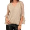 Vince Camuto V-Neck Double Layer Hem Blouse | Shirts & Tops