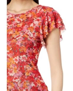 Vince Camuto Crew Neck Blouse W Ruffle Sleeves | Shirts & Tops -Shoe Trend Shop 91cyafbl9QL. AC SR736920